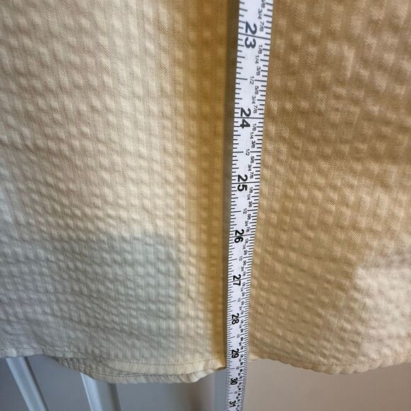 NWT Joe’s cotton short sleeves button up shirt in Ecru color. Size M - Picture 8 of 12